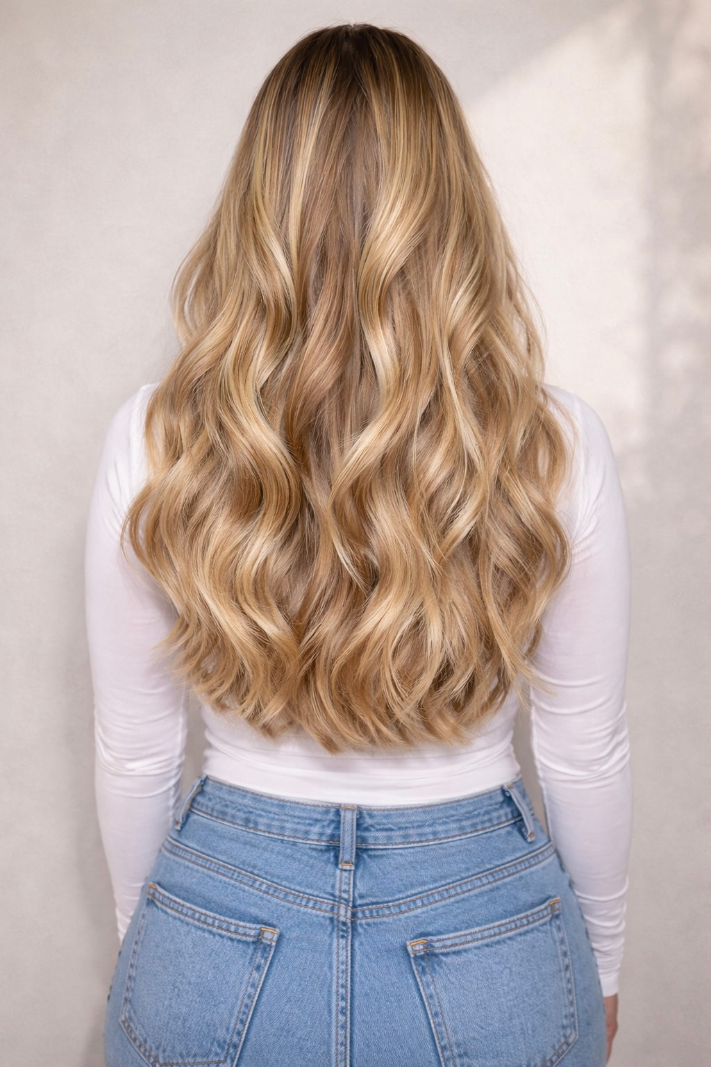 Human Hair Extensions. Sunkissed Bronde