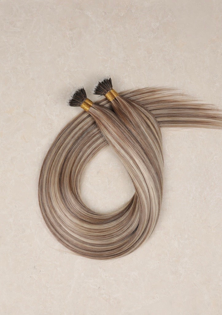 Human Hair Extensions. Bohemian Bronde