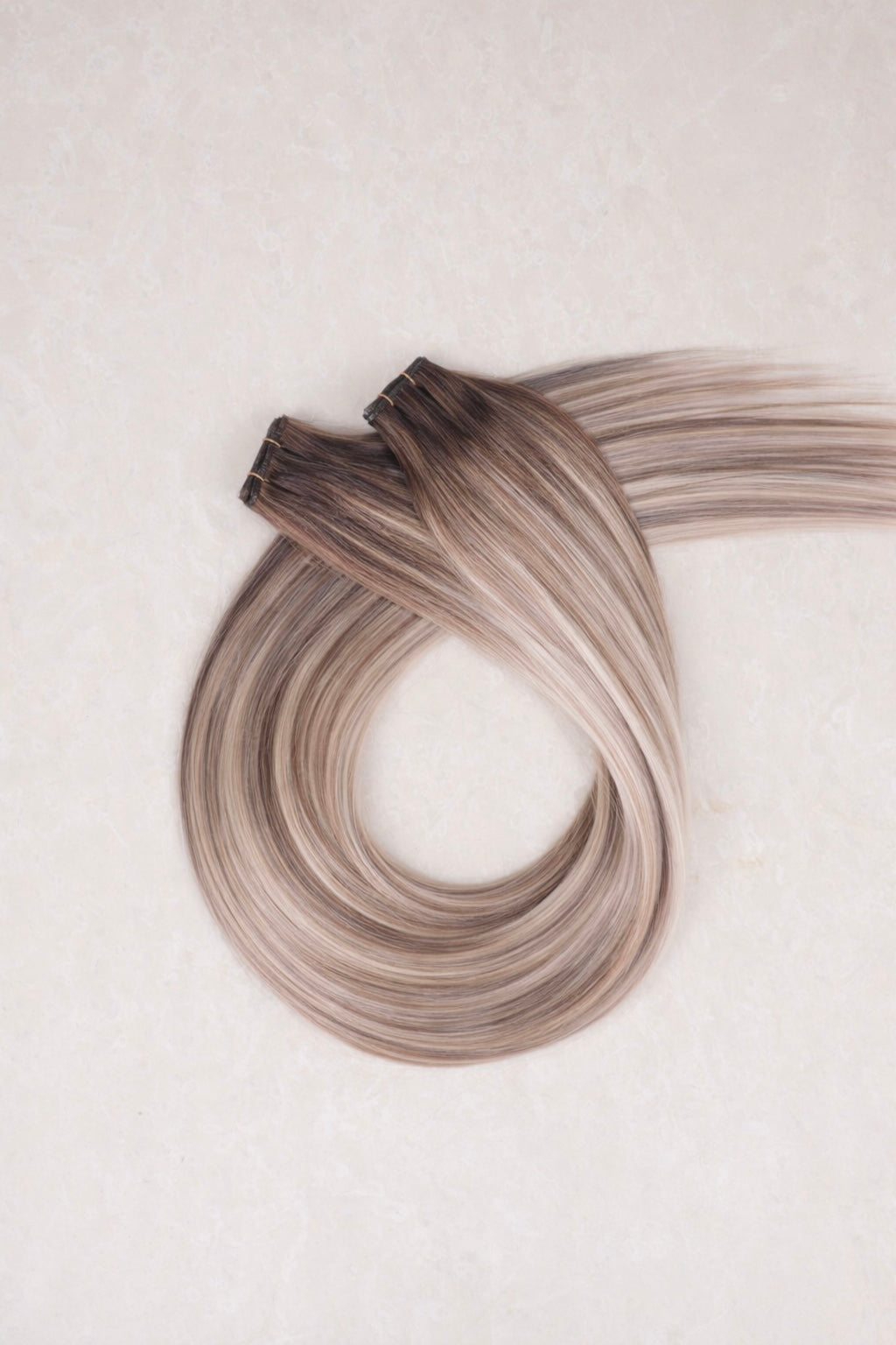 Human Hair Extensions. Bohemian Bronde