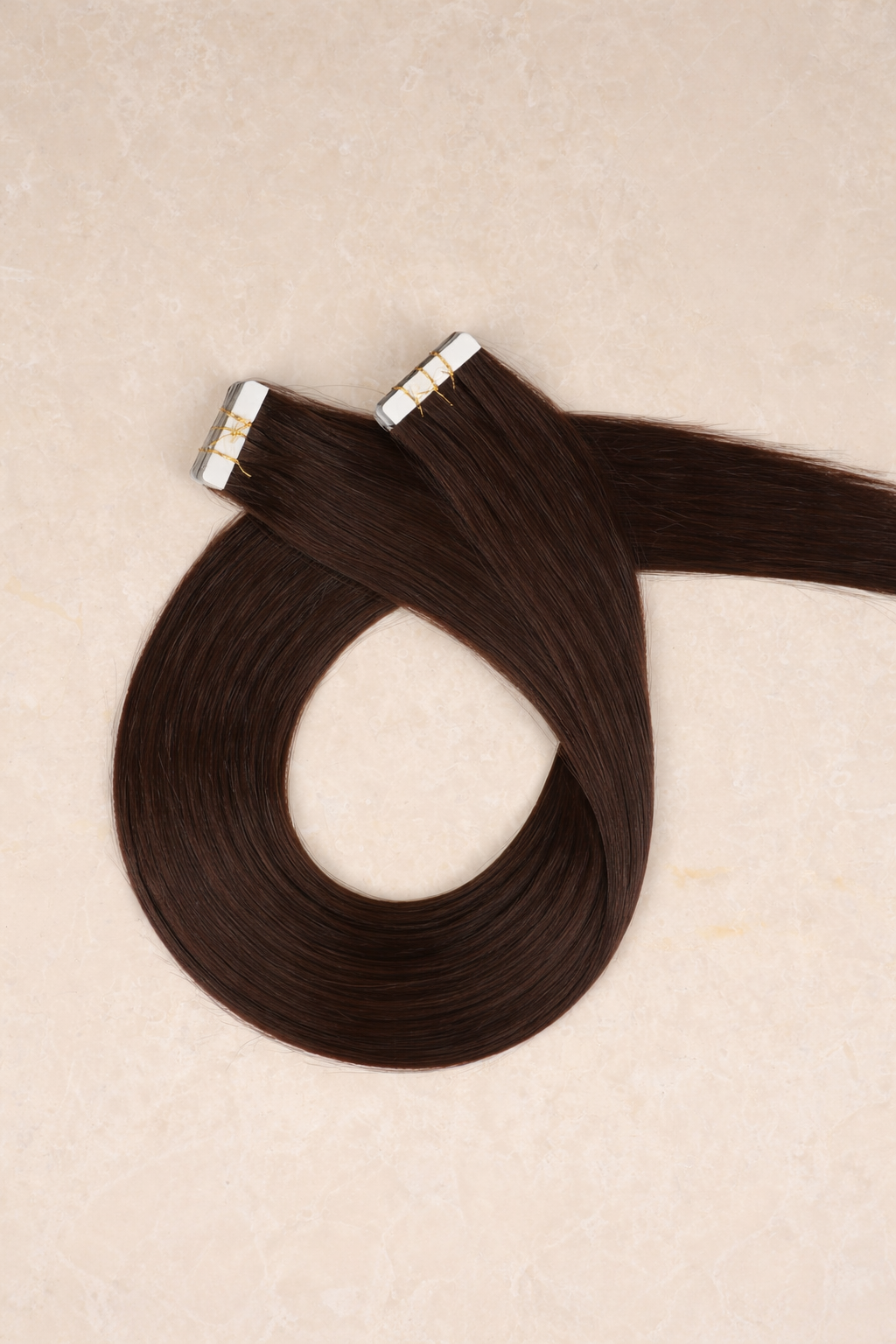 Human Hair Extensions. Espresso