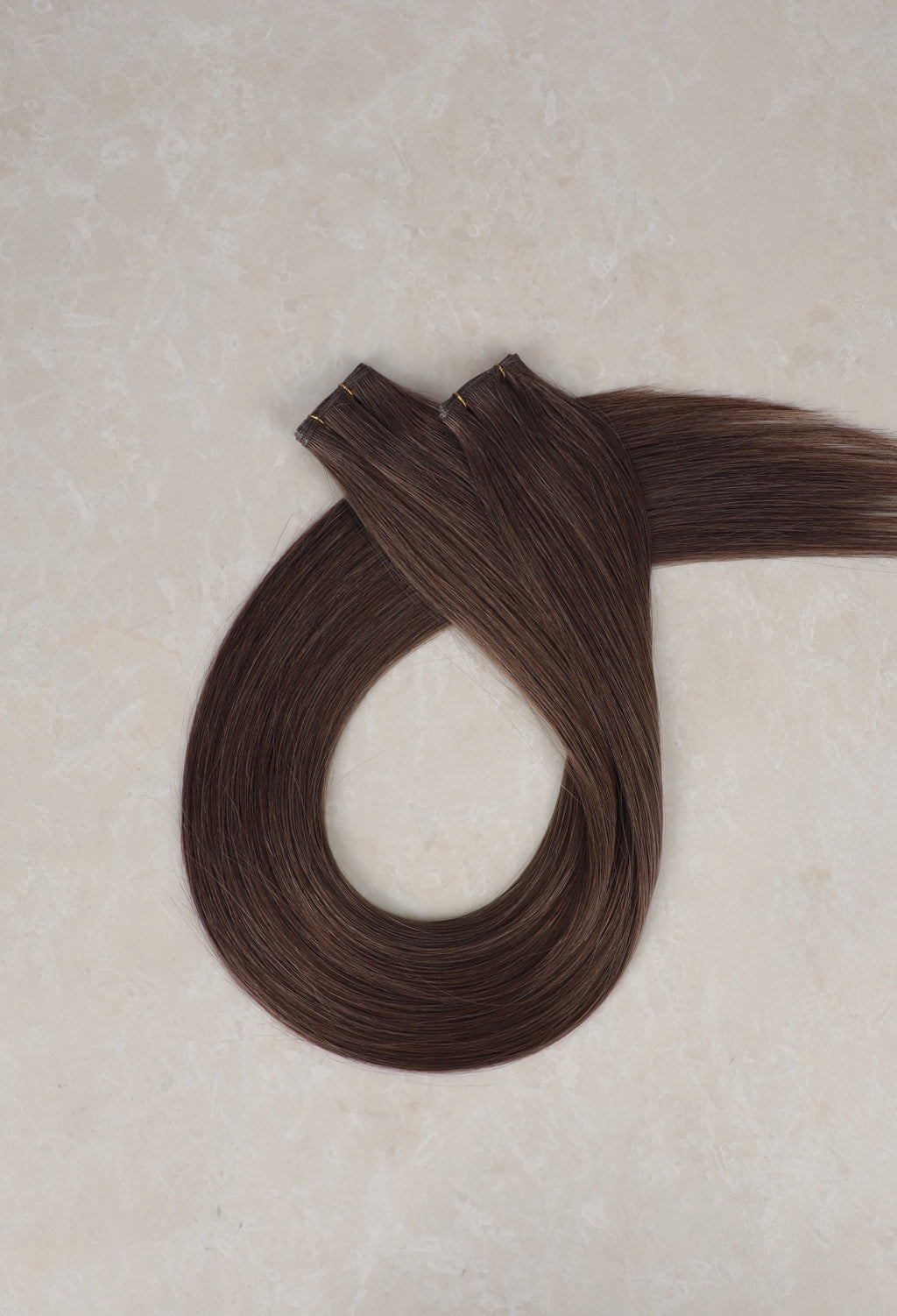 Human Hair Extensions. Chocolate