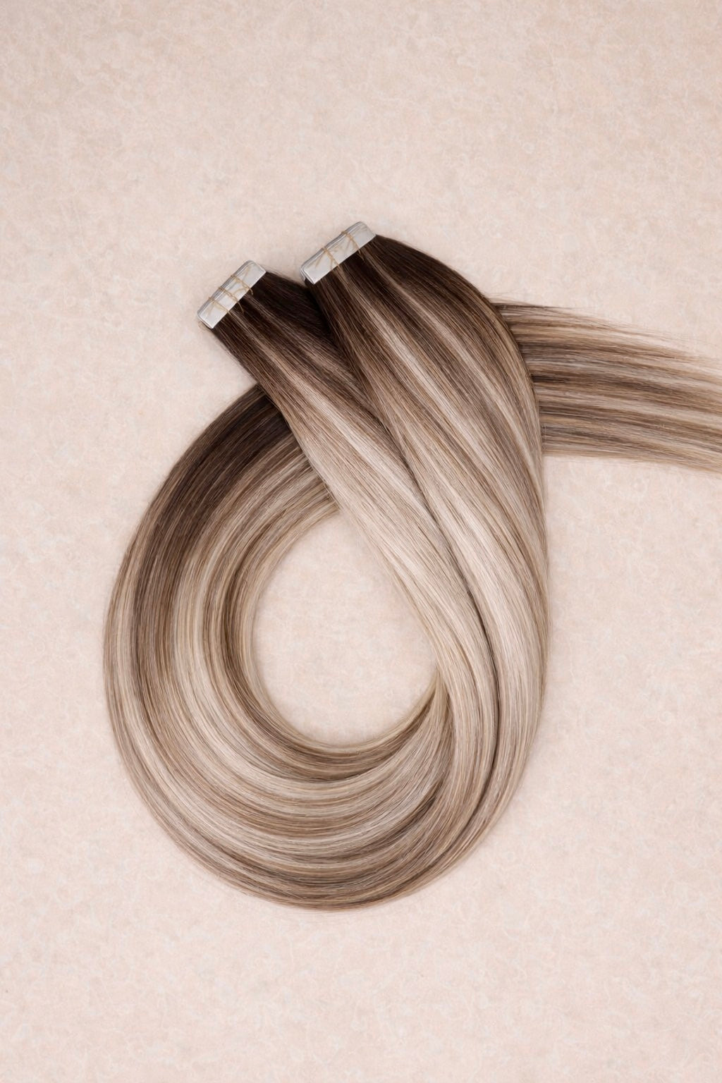 Human Hair Extensions. Bohemian Bronde