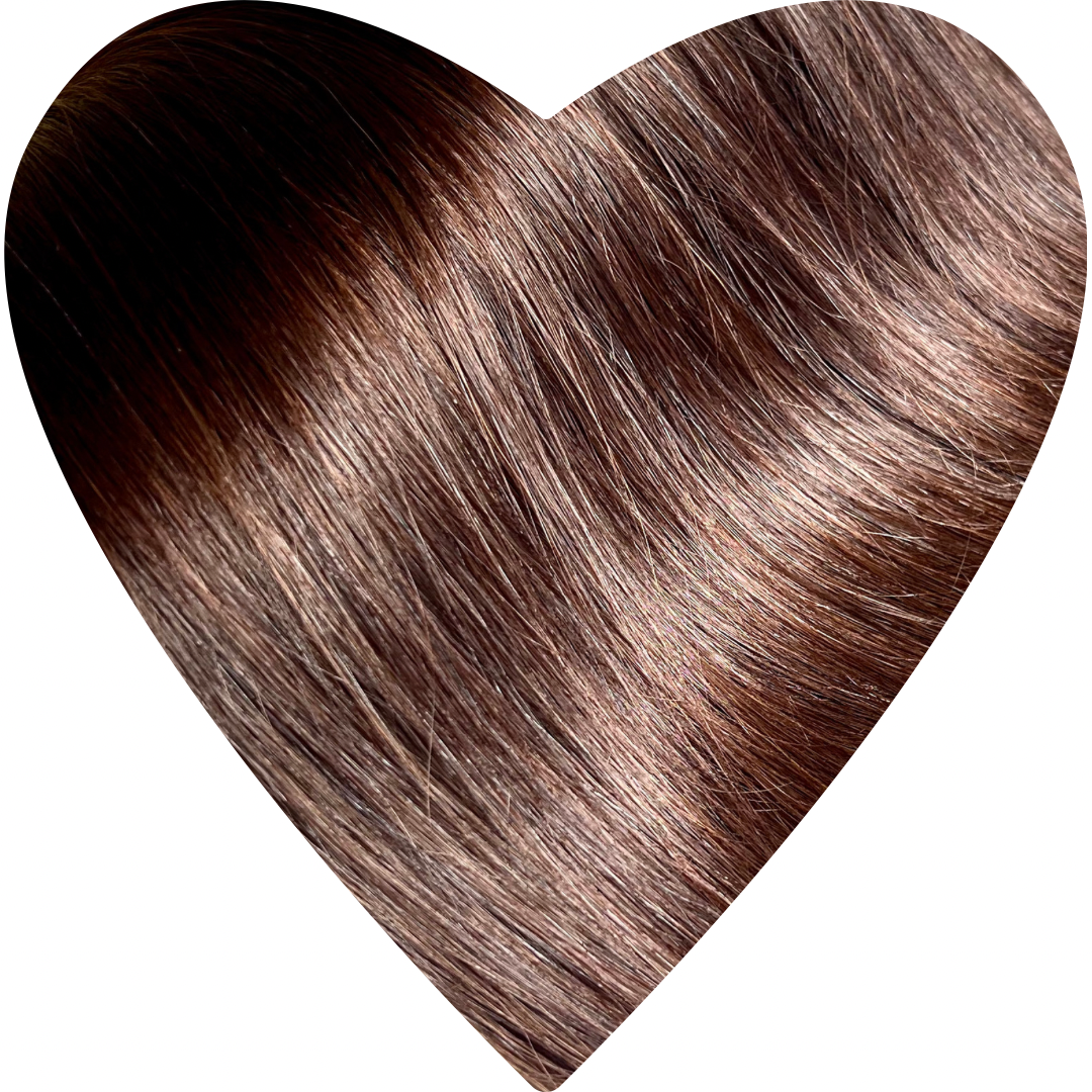 Human Hair Extensions. Chocolate