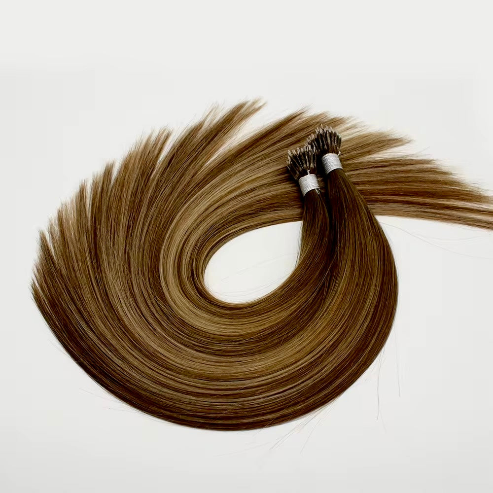 Human Hair Extensions. Mocha Melt